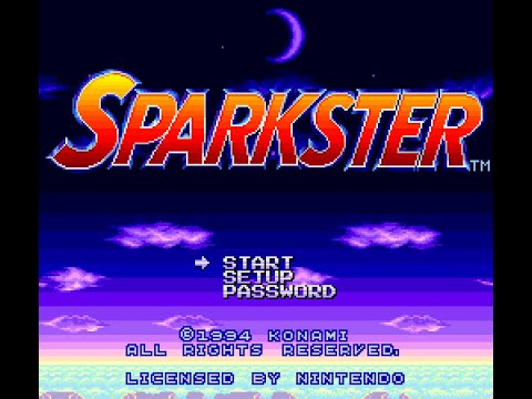 Sparkster (SNES) playthrough ~Longplay~
