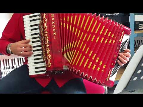 Klangprobe Akkordeon Brandoni Super Musette 34/96