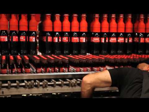 Natarbejde på Coca Cola