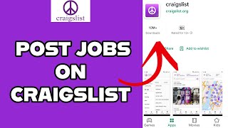 How to Post a Job on Craigslist Publish a Job on Craigslist on PC 2024