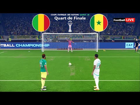 MALI vs SÉNÉGAL - Penalty Shootout | Coupe d'Afrique des Nations 2025 | eFootball PES