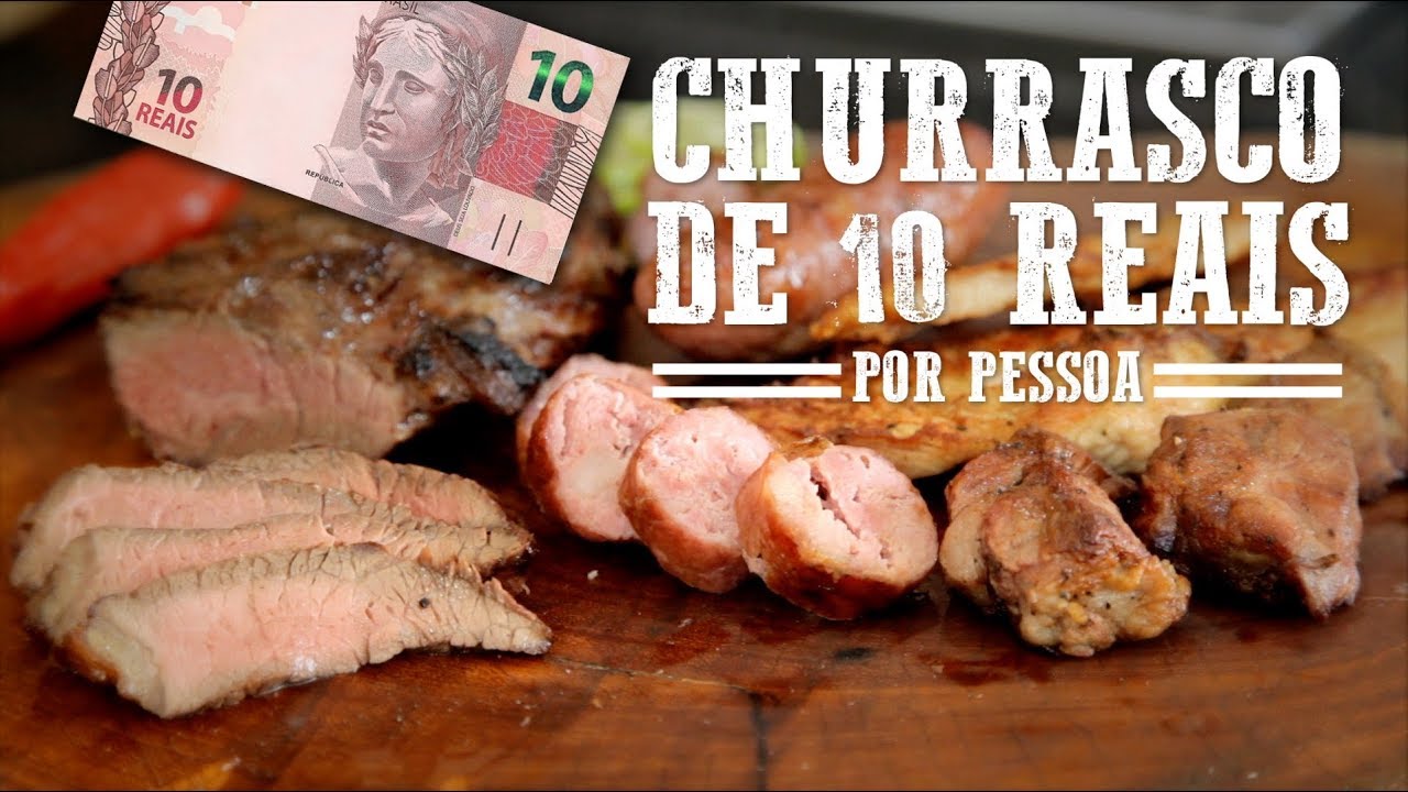 Churrasco Barato/Econômico de 10 Reais I Churrasqueadas