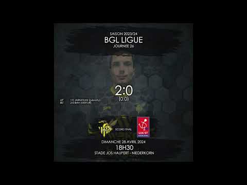 BGL LIGUE 2023/24 - DAY 26, FC PN vs U.N. Käerjeng '97 : 2 - 0 highlights