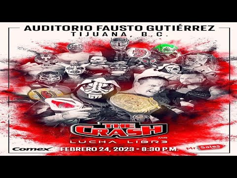 #TheCrash | La Park & Arandu vs DMT Azul & El Mesías | Lucha Super Estelar de L U J O | 💣💥🔥