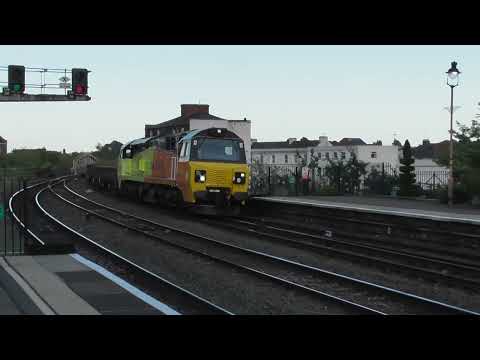 Leamington Spa Station 24th June featuring RA class 43's and 50021
