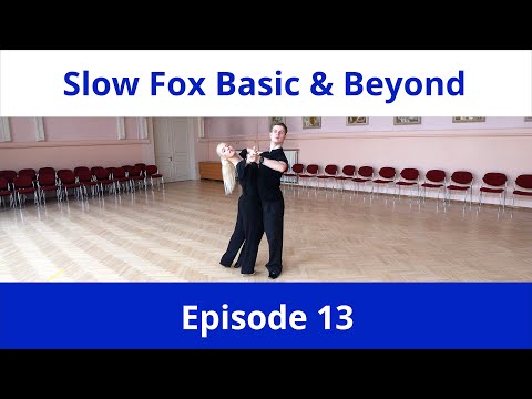 Slow Foxtrot - Open Natural, Turning Lock to Checked Natural Turn