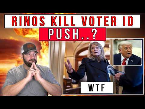 RINOS Got Us AGAIN?!? VOTER ID On Life Support As REPUBLICANT SENATORS Get COLD FEET & Hold Support Thumbnail