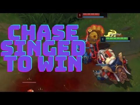 HOW TO COUNTER SINGED IN SEASON 11! - League of Legends Main Tahm Kench vs Singed Top