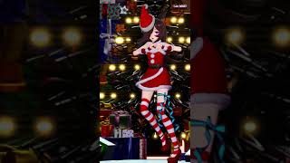 ライスシャワークリスマス衣装でお願いダーリン踊ってみた #shorts