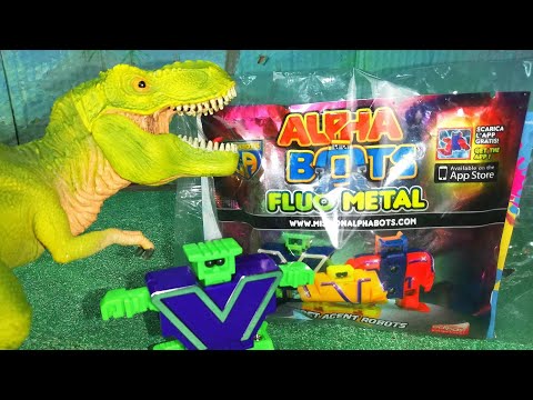 ALPHA BOTS 🤖 Arex e Vastatore imparano l'alfabeto con l'aiuto dei robots!