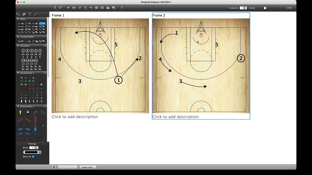 3.1 Drawing Diagrams - Basketball