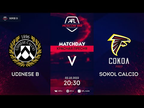 AFL22. Italy. Serie D. Day 14. Udinese B - Sokol Calcio