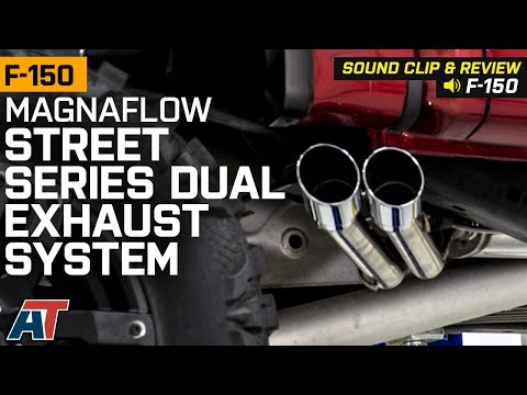 2015-2021 F150 5.0L Magnaflow Street Series Dual Exhaust System; Middle Exit Sound Clip & Review