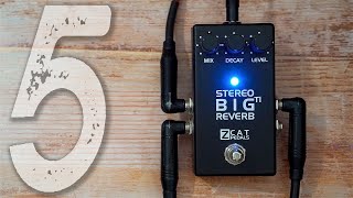 Video thumbnail for ZCAT PEDALS Stereo Big Reverb TI | 5 Beautiful Ambient Sounds by Perry Frank