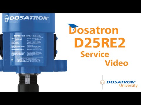 Precision Dosing with D25RE2 for several apps | Dosatron