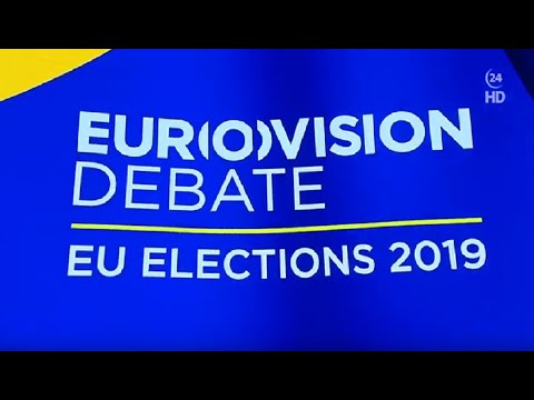 Debatte der Spitzenkandidaten zur Europawahl 2019