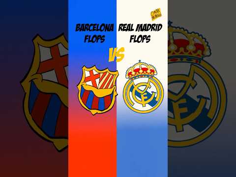El Clásico: Worst XI Ever 😂 | Barcelona vs Real Madrid Flop Battle