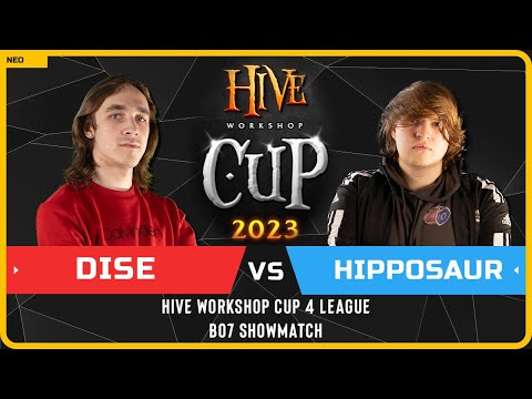 WC3 - [ORC] Dise vs Hipposaur [HU] - Showmatch - Hive Workshop Cup 4 League