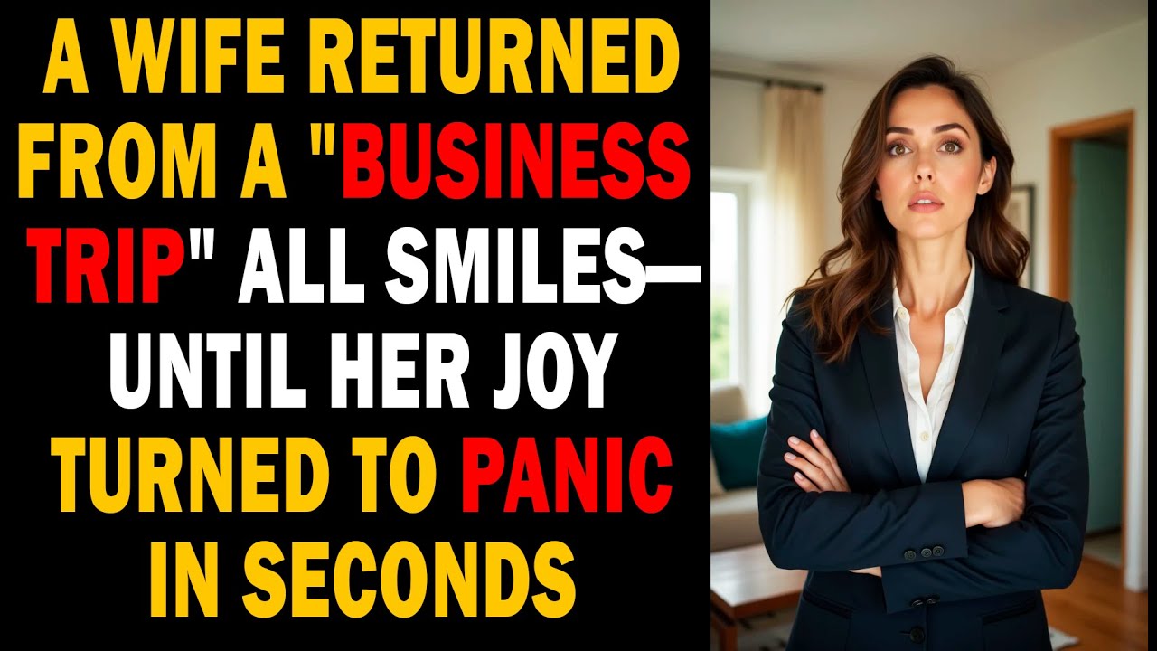 My Wife Came Back From a ‘Business Trip’ Laughing—Until She Saw What I Found