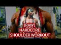 [RAW] HARDCORE SHOULDER WORKOUT | ZABLONFITNESS