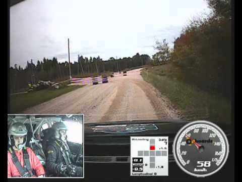 Rally Latvia 2013 SS7 Onboard Bergmanis E./Bergmanis K.