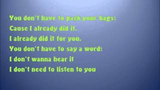 Charlee Drew- You Did Me A Favour Lyric video!