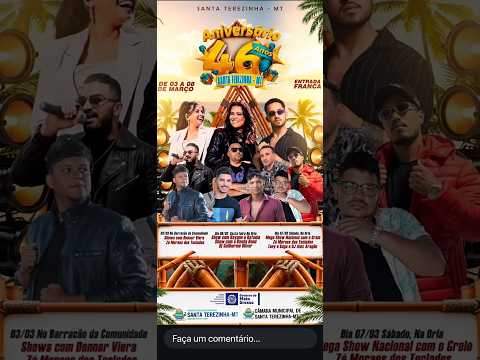 1° RODEIO SHOW SANTA TEREZINHA-MT - 3° DIA