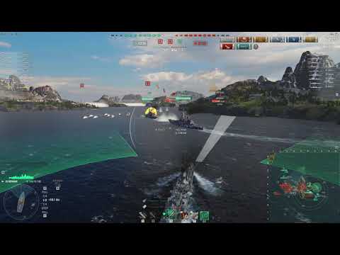 Benham T9 US DD | 8 Kills, 160k Damage | World of Warships