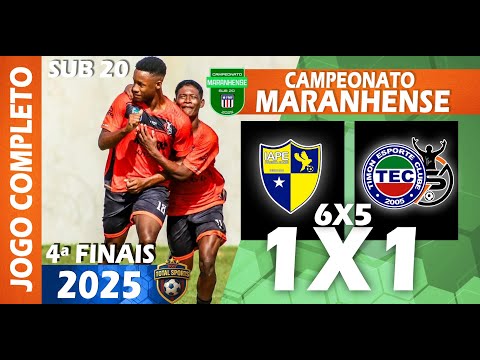 IAPE 1X1 (6X5) LS SPORTS TIMON  |  SUB 20 - CAMPEONATO MARANHENSE 2025