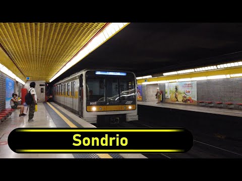 Metro Station Sondrio - Milan 🇮🇹 - Walkthrough 🚶