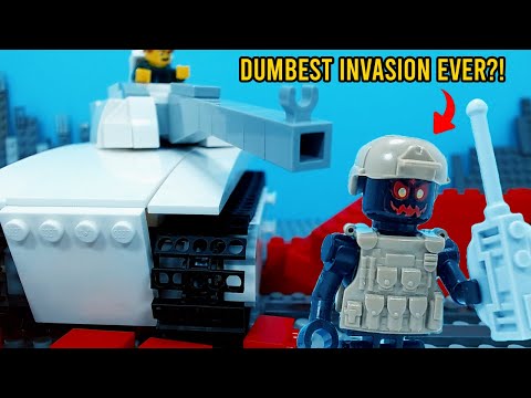 Can your LEGO tanks defeat a dumb Skalien Invasion?
