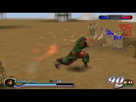Dynasty Warriors 2 - Walkthrough  part 8 (Shu - Guan yu)