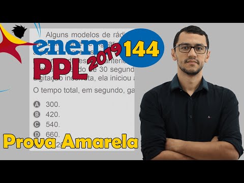 ENEM PPL 2019 Questão 144 Matemática Razão e Proporção