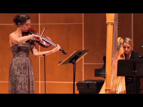 GENZMER - Trio for Flute, Viola, and Harp: 4 - Emily Cantrell, viola - 2013