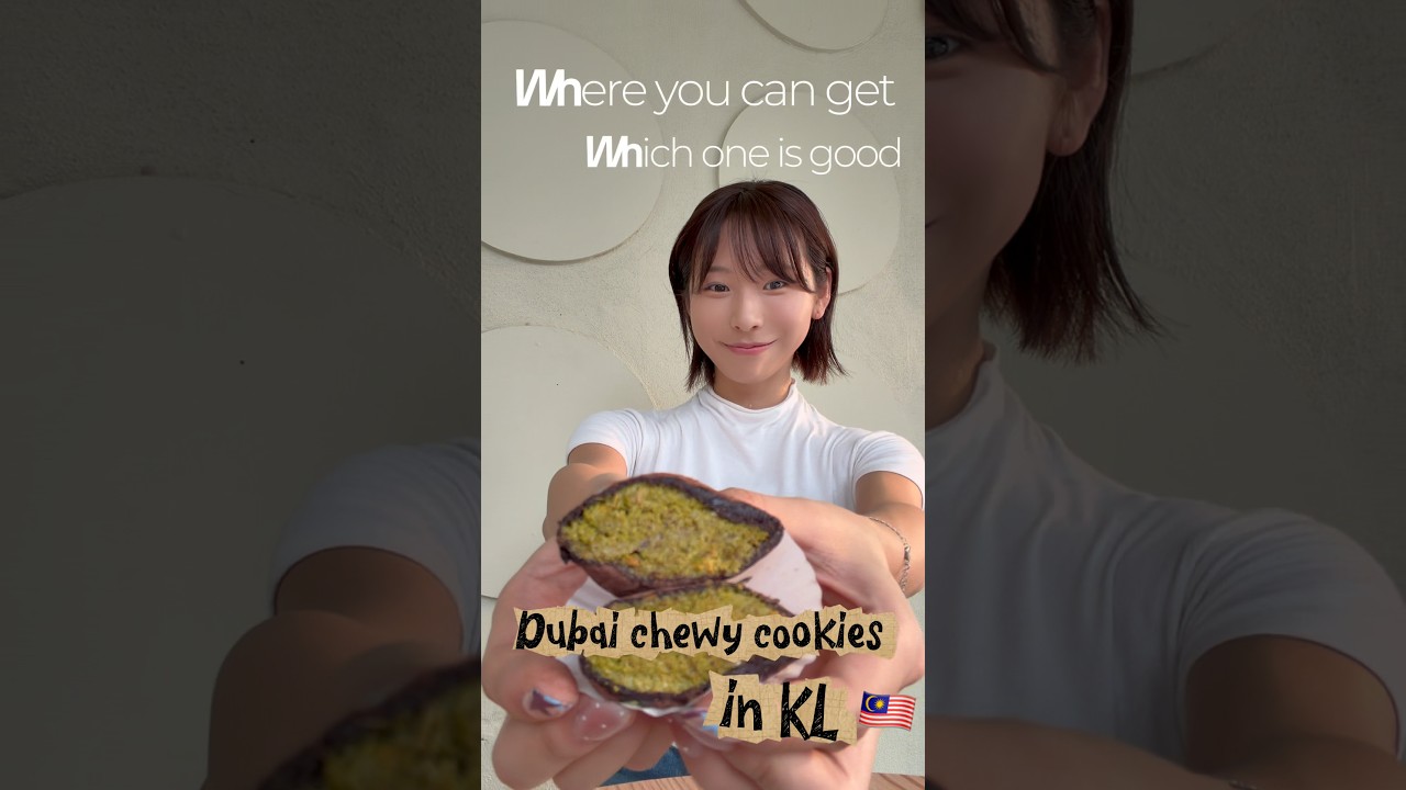Dubai chewy cookies in KL🇲🇾