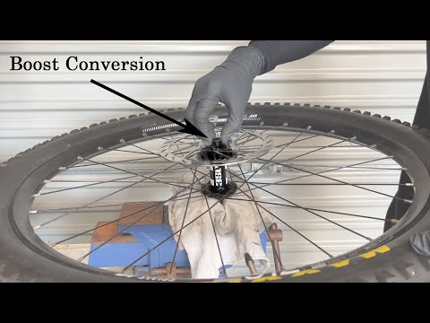 Non Boost to Boost Hub Conversion  - DT 350 + Wolftooth Boostinator DF3