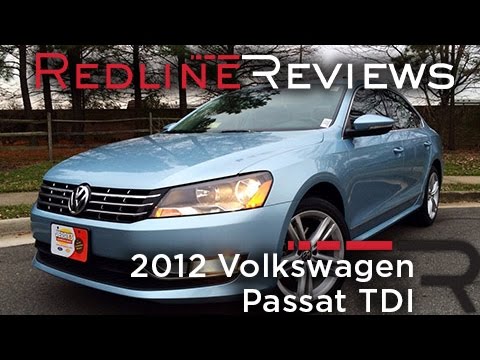 2012 Volkswagen Passat TDI Review, Walkaround, Exhaust, & Test Drive