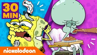 Download lagu SpongeBob | Tahap-Tahap Hidup SpongeBob! ⏰ Bayi Spons sampai Lansia | Nickelodeon Bahasa mp3