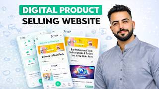 Create a Digital Product Selling Website Without Coding | No WordPress | Script Installation