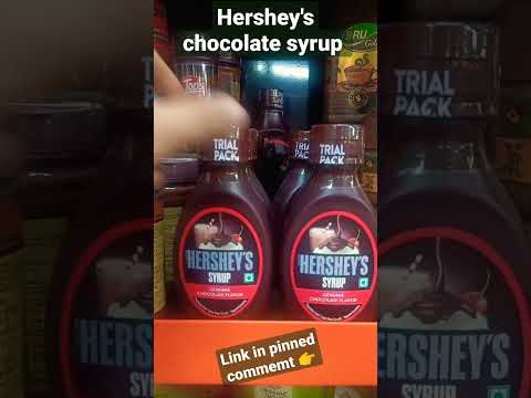 Hershey's chocolate syrup
