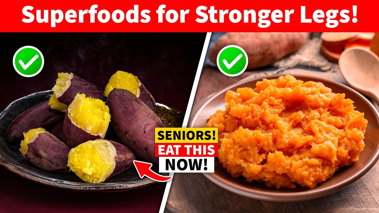 WARNING: Your Legs Weaken First! Seniors MUST Eat These 6 Foods to Strengthen Them