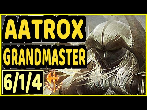 AATROX ADC - RIKARA (AATROX) vs CAITLYN - 6/1/4 KDA BOTTOM ADC GAMEPLAY - NA Ranked GRANDMASTER