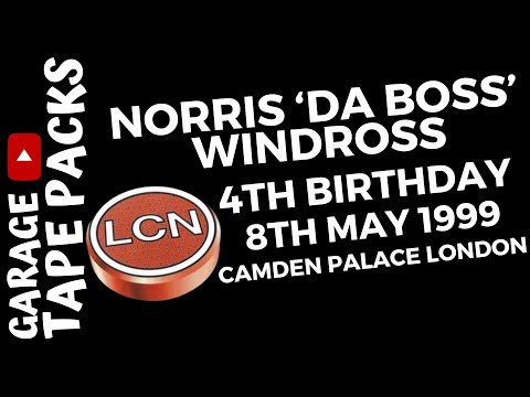 Norris Da Boss Windross | La Cosa Nostra | The 4th Birthday Party | 8th May 1999 | Garage Tape Packs
