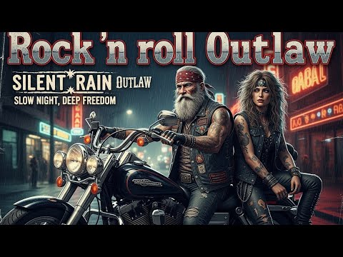 Silent Rain Outlaw Rock | Slow Night, Deep Freedom #rockoutlaw