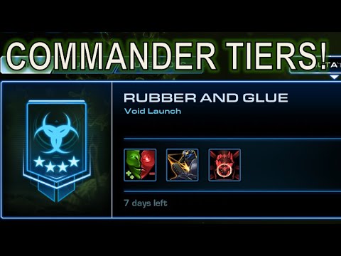 Co-Op Commander Tier List (Rubber and Glue) | Starcraft II: Co-Op