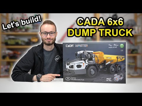 Let's build CADA® C61054W 6x6 Articulated Dump Truck [LIVE] - mit Special Guest @klemmbausteinreise