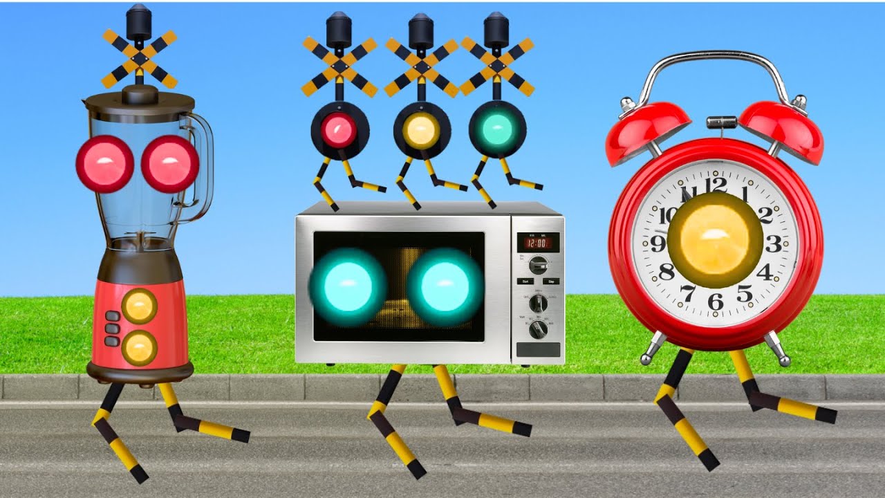 変身してひたすら走る踏切