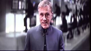 The re-union of Bond & Blofeld/Oberhauser (Spectre scene).