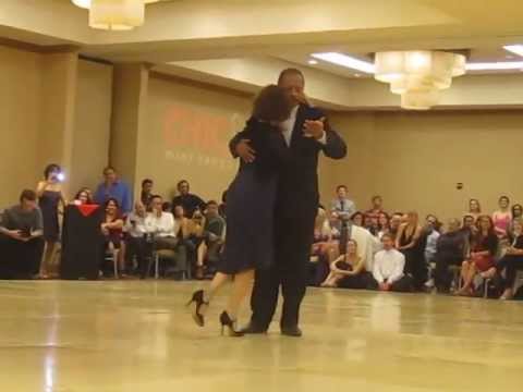 Susana Miller & Ray Barbosa tango exhibition - 2012 CMTF