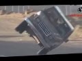 فيديو: استعراض الموت بسيارة جيب